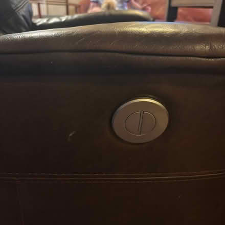 Photo of free Leather recliner (Monona) #4