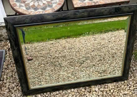 Photo of free Rectangular mirror … black framed (Knocklyon Dublin 16) #1