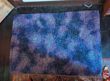 Photo of free shaggy rug (Skerton LA1) #1