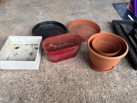 Photo of free Plant pots (Great Boughton CH3) #1