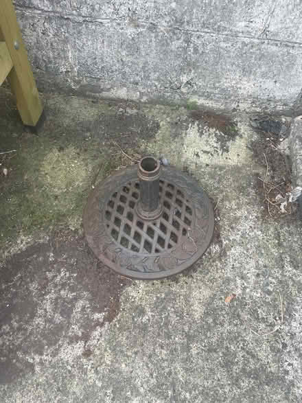 Photo of free Parasol and cast iron stand (Walkinstown) #2