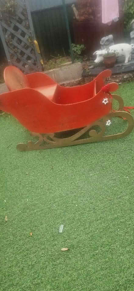 Photo of free Santa sleigh (Birley Edge S6) #1