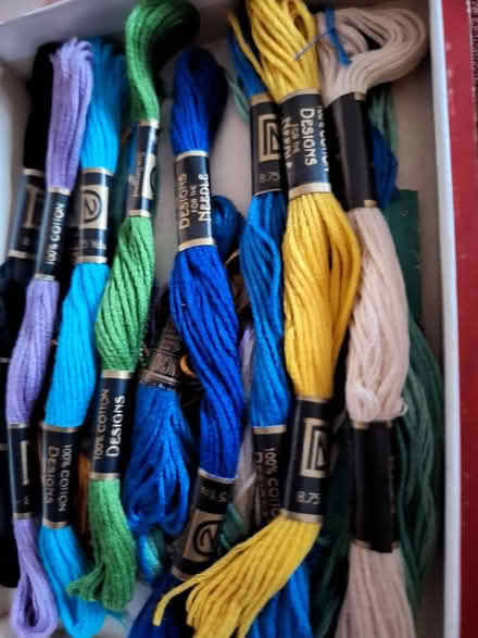 Photo of free Embroidery silks and patterns (Redditch B98) #1