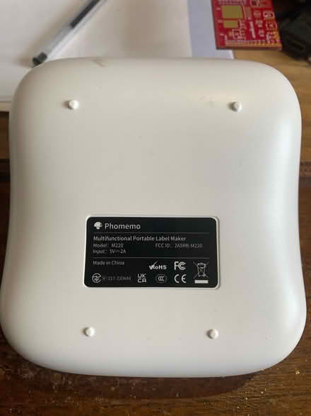 Photo of free Phomemo portable label maker M220 (Whitechurch) #3