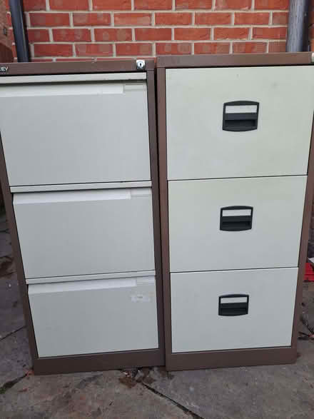Photo of free 2 x 3-drawer filing cabinets (Lexden CO3) #1