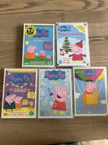 Photo of free Peppa Pig DVDs (Firhouse) #1