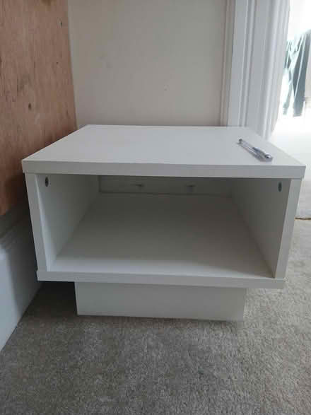 Photo of free White bedside table (Portobello EH15) #1