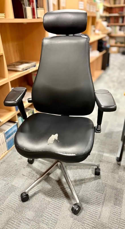 Photo of free Black office chair (Salford Quays M5) #3