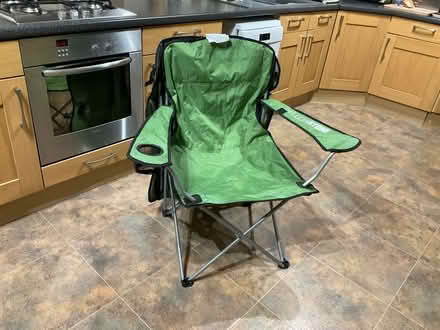 Photo of free Folding chair with canopy (Worlds End Burgess Hill RH15 0) #1