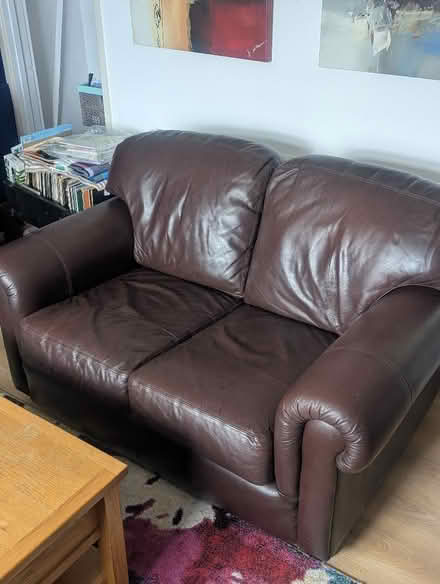 Photo of free Italian Leather Lounge Suite (Brize Norton OX18) #3