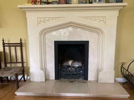 Photo of free Marble fireplace elements (Jordans HP9) #1