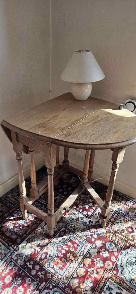 Photo of free Antique side table (folding) (Coney Hall BR4) #3