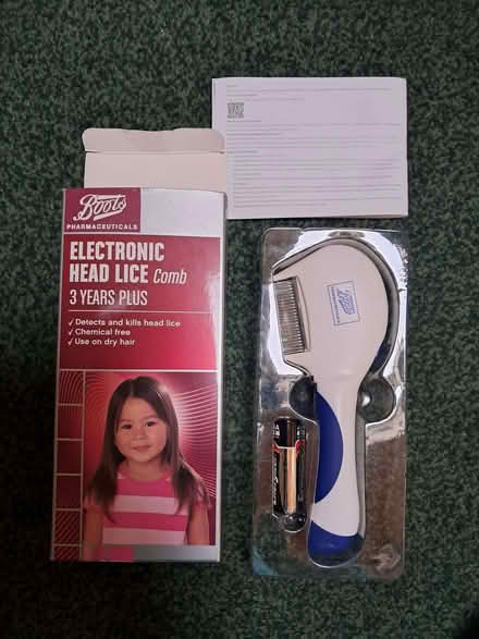 Photo of free Head lice comb (Harpur Hill SK17) #1