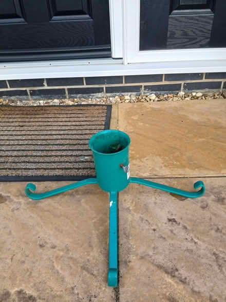 Photo of free Real Christmas tree holder. (Spalding PE11) #3