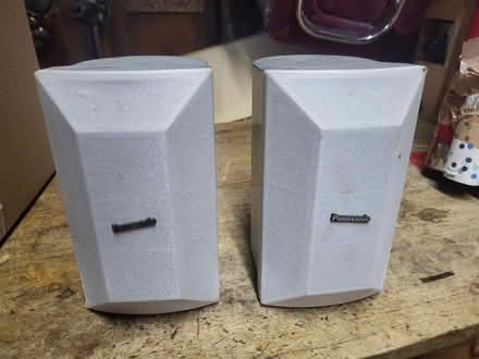 Photo of free 2 Panasonic speakers (Sainsburys GL52) #1