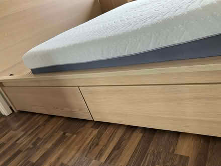 Photo of free Super king size bed, mattress, bedside table (Cippenham SL1) #3