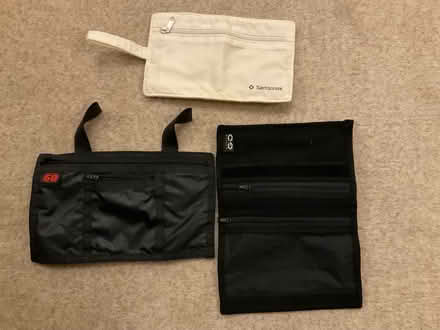 Photo of free Travel pouches (Worlds End Burgess Hill RH15 0) #1