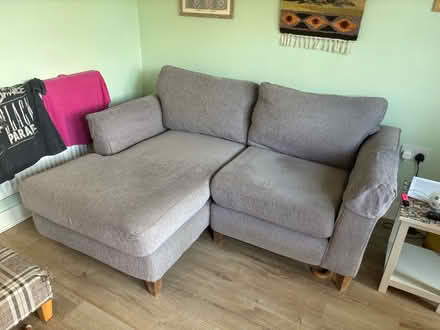 Photo of free Grey corner sofa (Walkley S6) #1