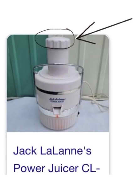 Photo of free Jack LaLanne's Power Juicer – White (Dunfermline KY11 3El) #2