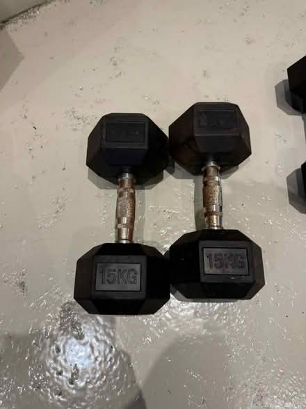 Photo of free Dumbbell weights (Petersfield GU31) #2