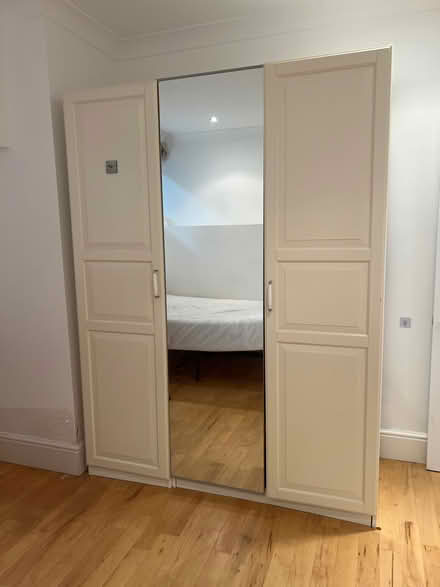 Photo of free White double wardrobe (Biggin hill TN16) #1