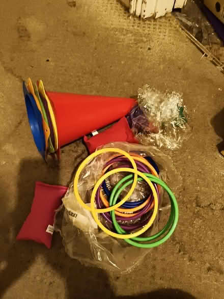 Photo of free Playset: cones, hoops and beanbags (Streatham Park SW16) #1