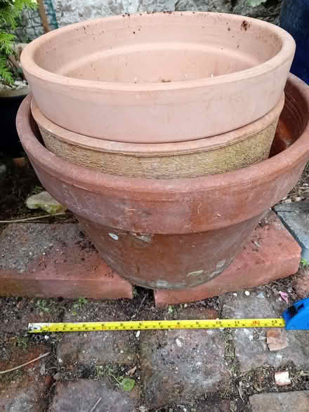 Photo of free Terra cotta pots (Eastbourne BN21) #1