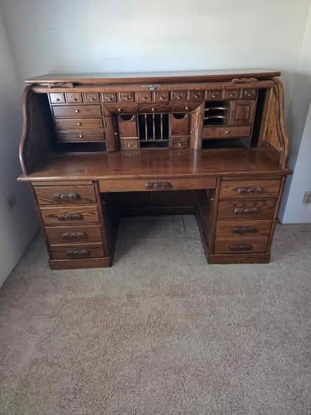 Photo of free Roll top desk (Newark) #1