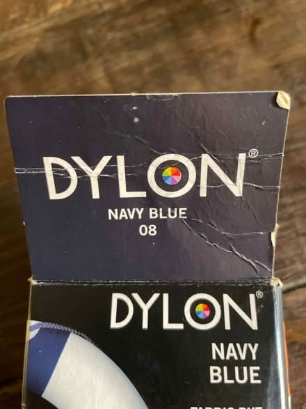 Photo of free Dylon fabric dye navy blue (De Parys MK40) #3