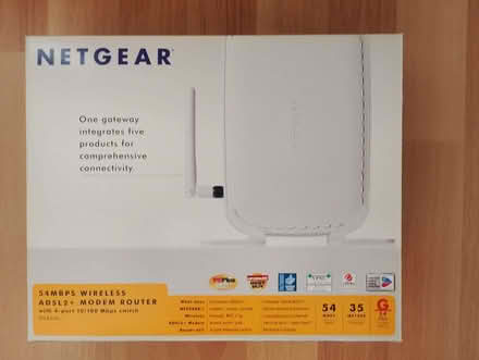 Photo of free Netgear 802.11g ADSL2+ Router (Budlett's Common TN22) #1