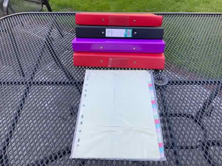 Photo of free Folders and subject dividers (Worlds End Burgess Hill RH15 0) #1