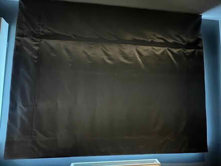 Photo of free Roman blind - grey silver fabric (Crystal Palace/Dulwich) #1