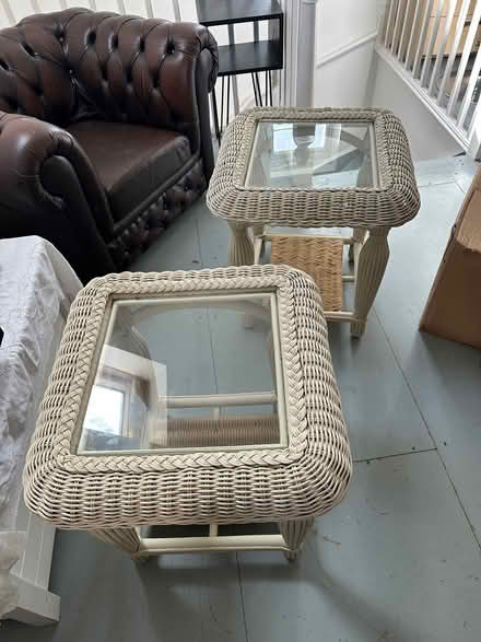 Photo of free Rattan & glass furniture (Fleet GU51) #2