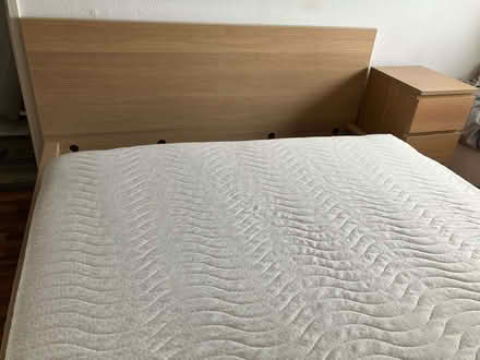 Photo of free Super king size bed, mattress, bedside table (Cippenham SL1) #2