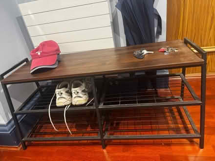 Photo of free Shoe Rack Bench (SW10 0UQ) #1