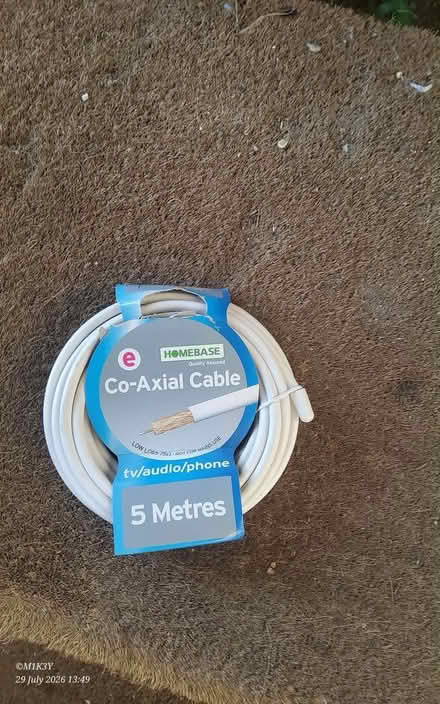 Photo of free Co-Axial Cable (Canterbury CT3) #1