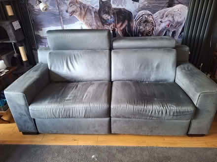 Photo of free Grey Sofa (Dudley Hill BD4) #1
