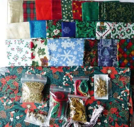 Photo of free Christmas Fabric Pieces for Crafting (Littleover DE23) #2