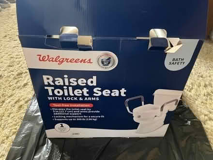 Photo of free Commode and Raised Toilet Seat #3