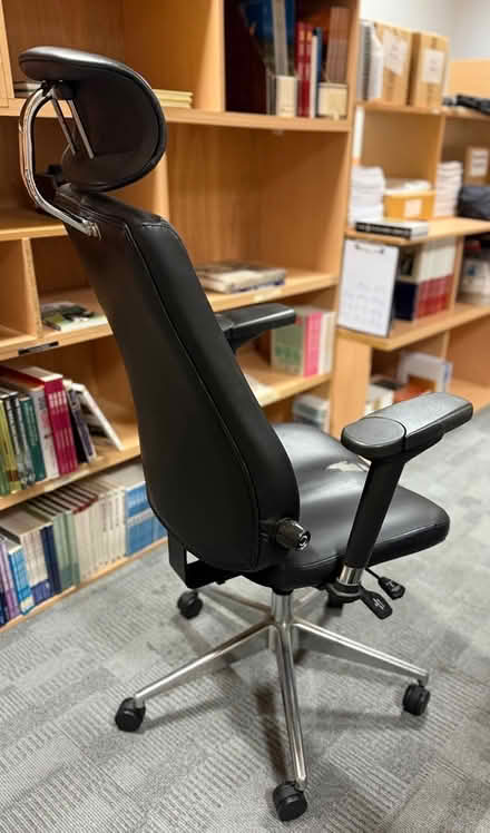 Photo of free Black office chair (Salford Quays M5) #2
