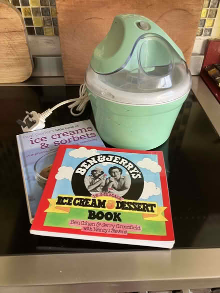 Photo of free Ice cream maker and books (Bexhill TN39) #1