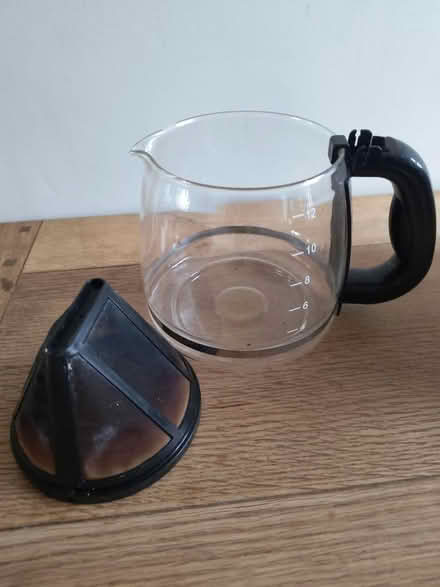Photo of free Coffee machine jug and filter. No lid. (Allington ME16) #1