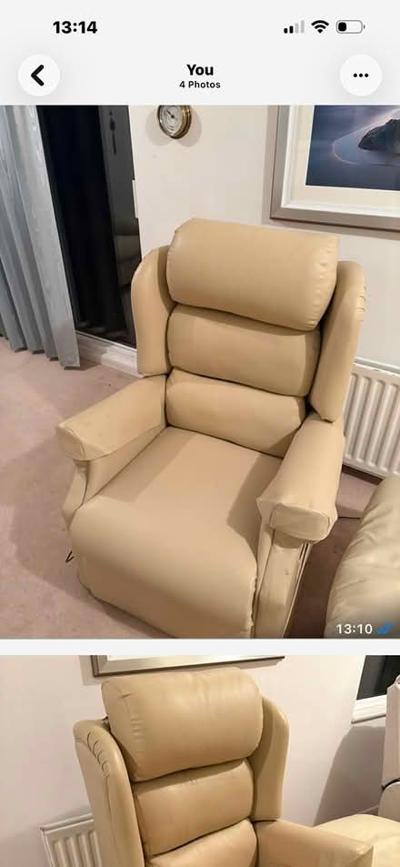 Photo of free electric recliner chair (Lancing BN15) #1