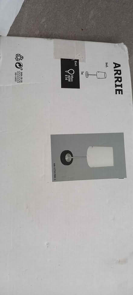 Photo of free Ikea Arrie lamp (Plumstead Common SE18) #1