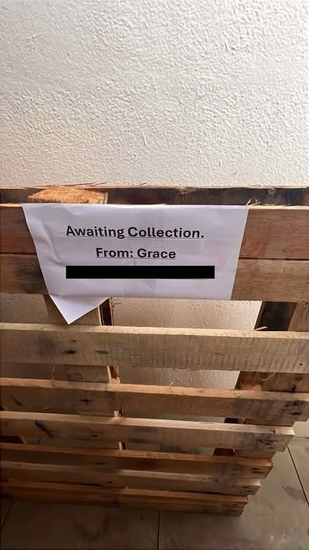 Photo of free Pallet (Marylebone W1B) #1