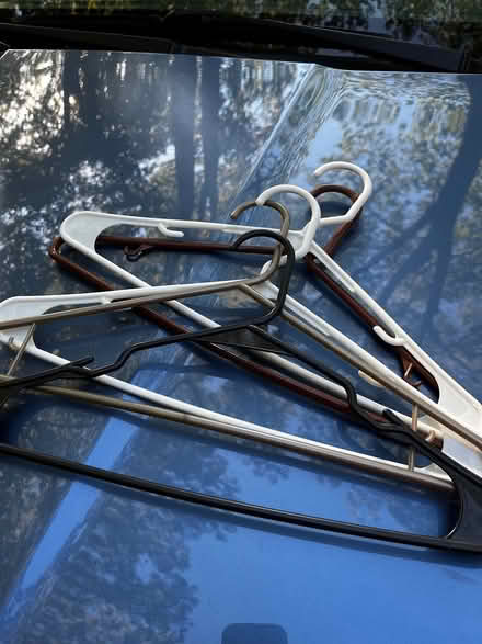 Photo of free Plastic hangers (Oradell) #1