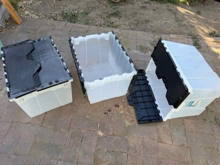 Photo of free Storage bins (El Camino/shoreline/Miramonte) #1