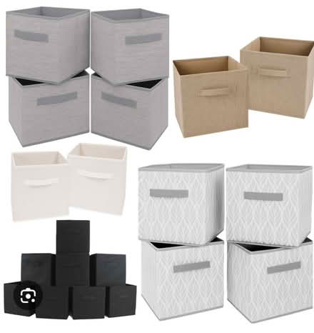 Photo of Cube Storage Baskets (Sandy SG19) #1