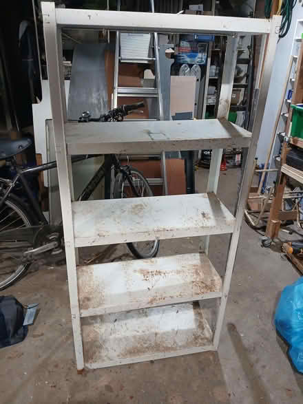Photo of free Steel shelving (Gardeners Green RG41) #1