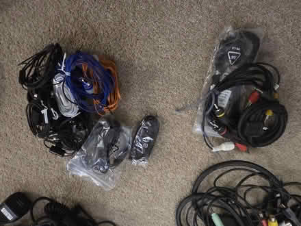 Photo of free Box of cables/leads/chargers/earphones (Little Heath RG31) #4